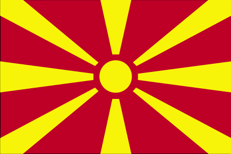 Flag of North Macedonia