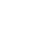 Logo with white text on a transparent background.